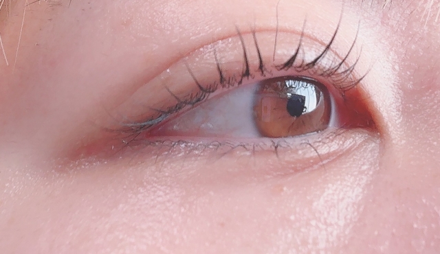 まつげパーマの仕上がりイメージ